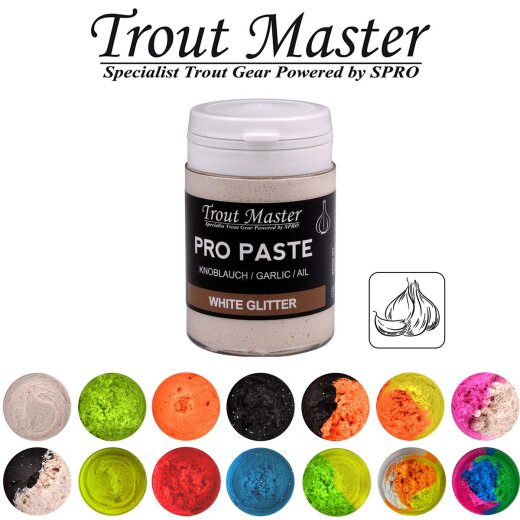 Spro Trout Master Paste Pakket - 5 Potjes Forellen Deeg