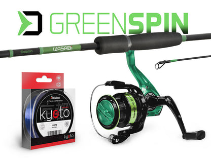 Spin Hengel Set Compleet 2.10m