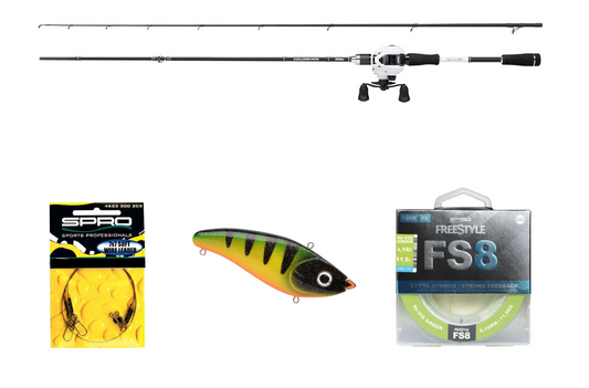 Mitchell Baitcaster Set - MX Casting Color Wit