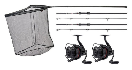 JRC Rova 2 Rod Combo Karperhengel Set 10ft (3lb)