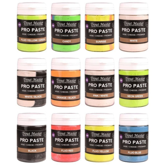 Spro Trout Master Paste Pakket - 5 Potjes Forellen Deeg